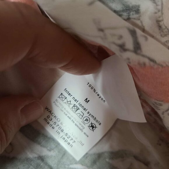 beautiful Wacko Maria x Jean Michel Basquiat printed button-up shirt - Picture 3 of 3